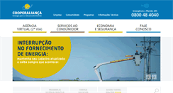 Desktop Screenshot of cooperalianca.com.br